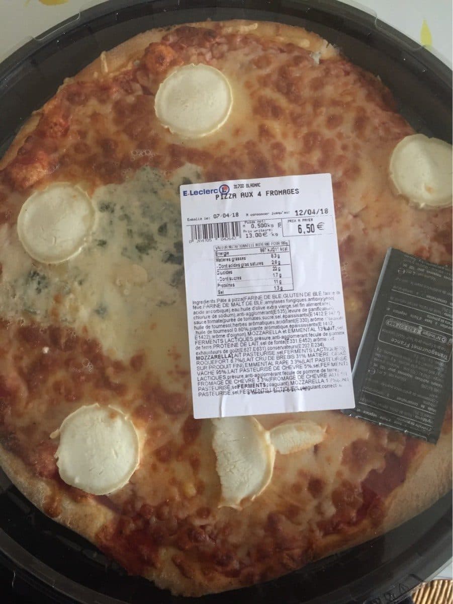 Open Food Facts Pizza aux 4 fromages packshot