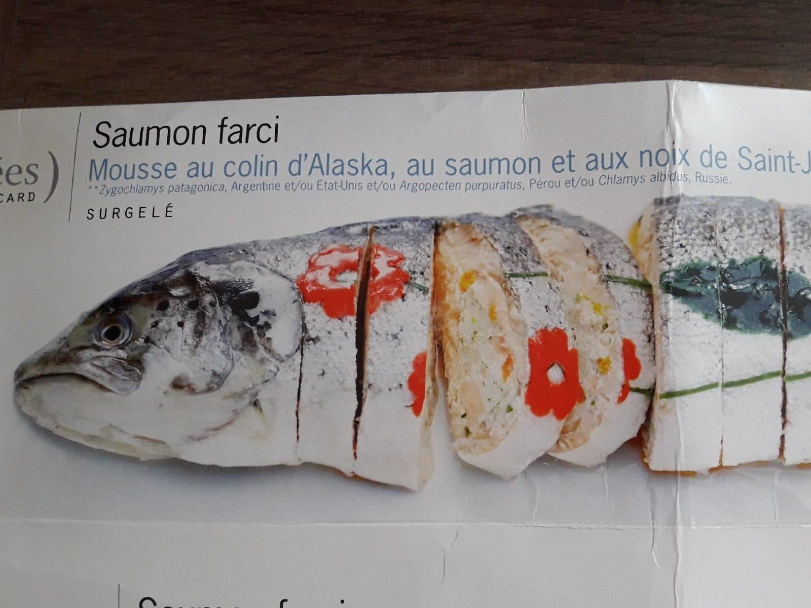 Open Food Facts Saumon farci packshot