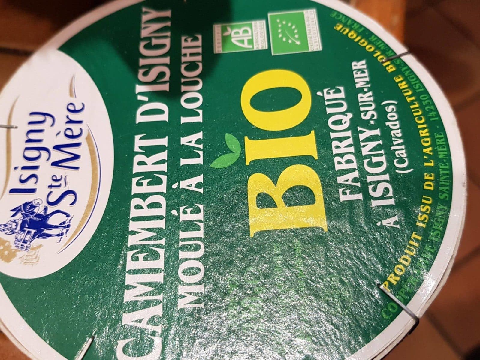 Open Food Facts camembert d isigny packshot
