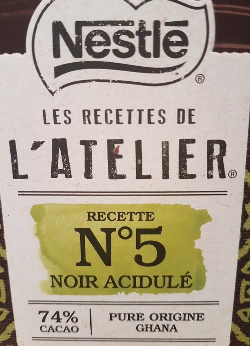 Nestlé Les recettes de l'atelier packshot