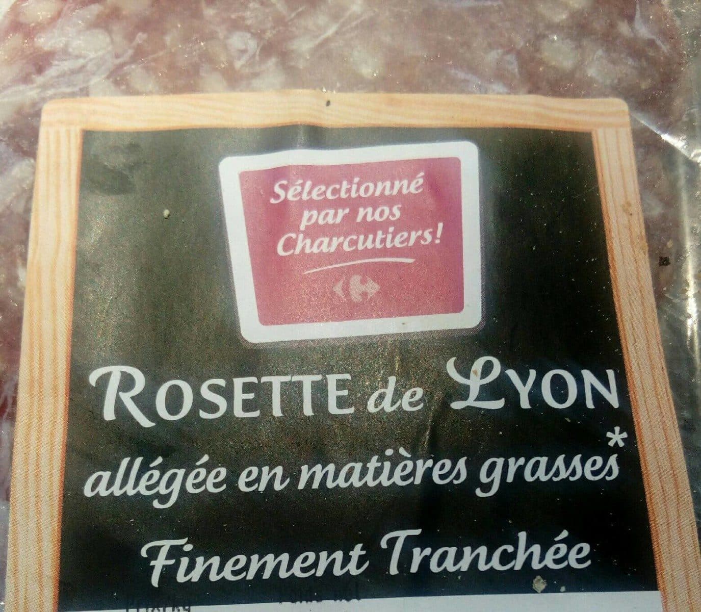 Open Food Facts Rosette de Lyon allégée en matière grasses packshot