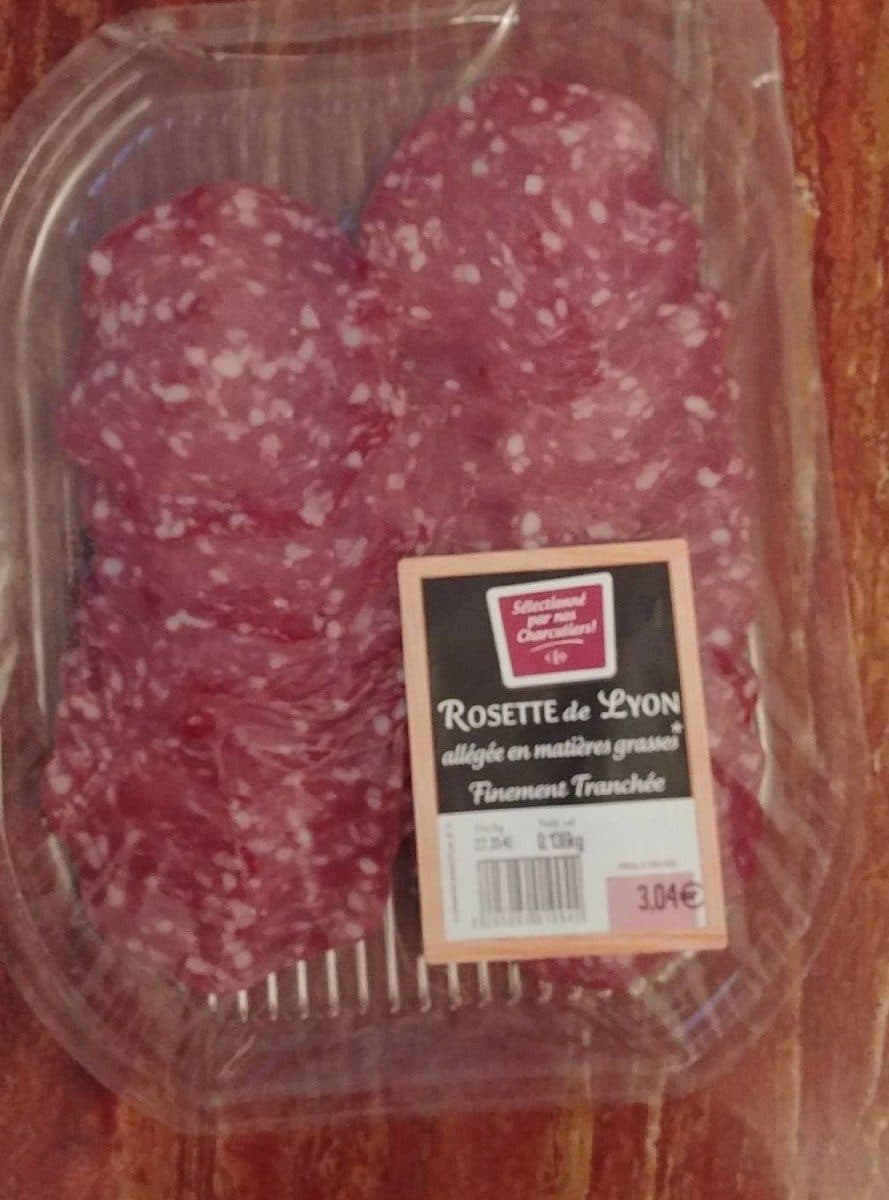 Open Food Facts Rosette de Lyon allégée en MG packshot
