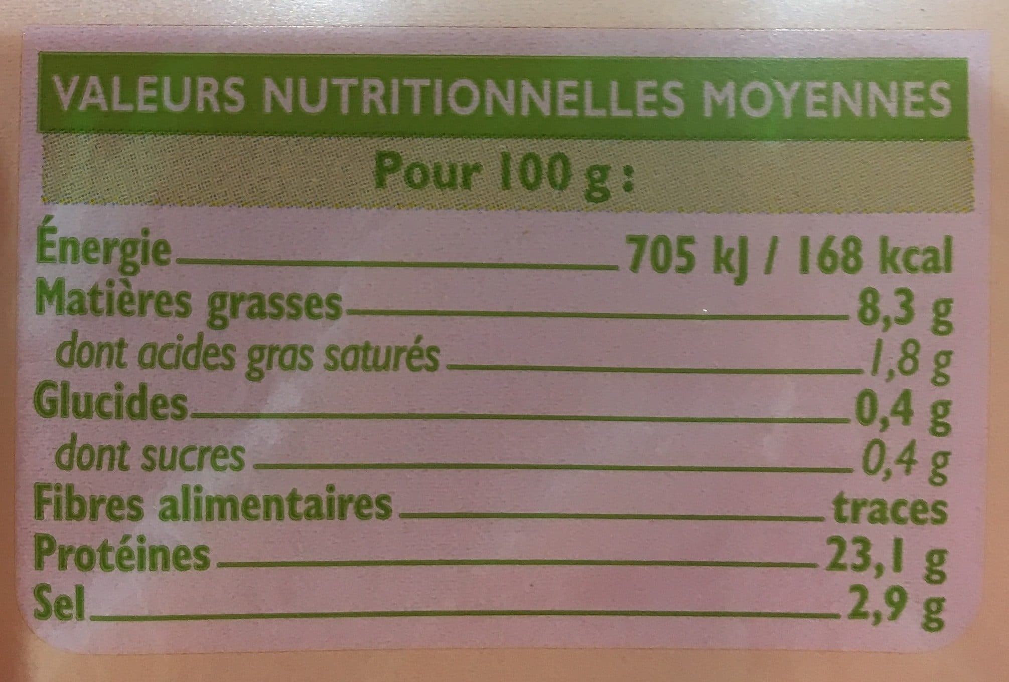 U Saumon Atlantique Fumé packshot