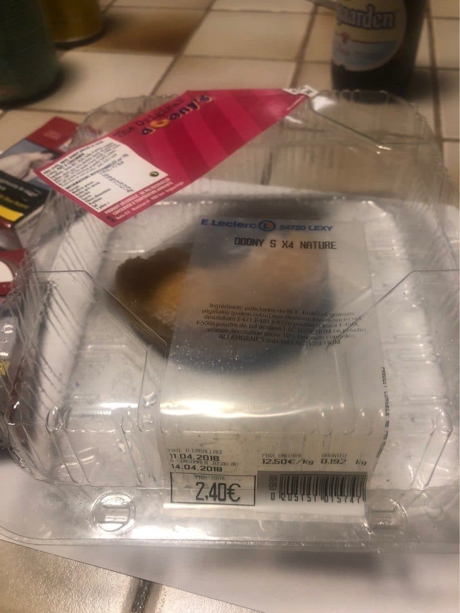 Open Food Facts Doony's x4 nature packshot