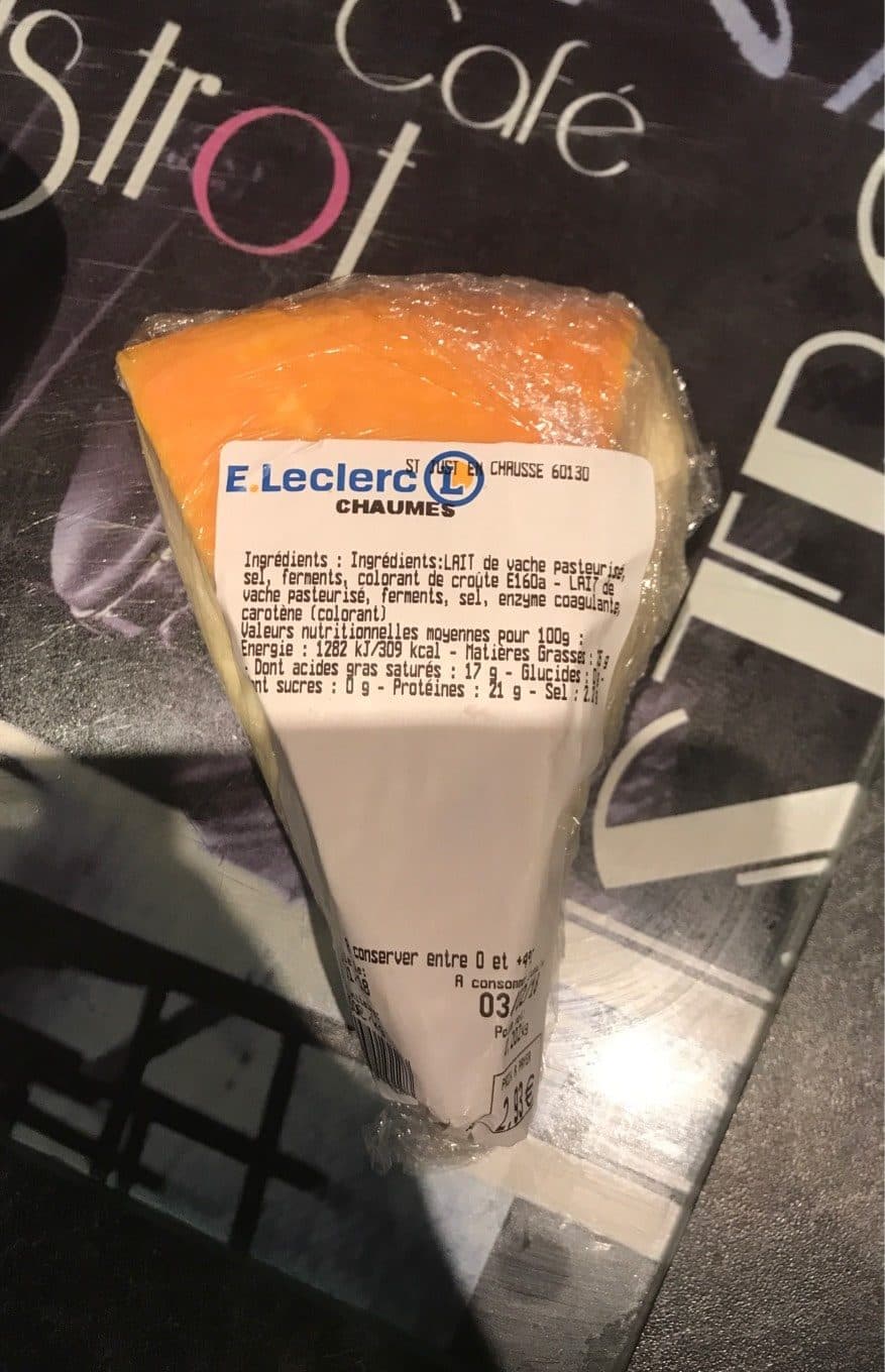 Leclerc Chaumes packshot