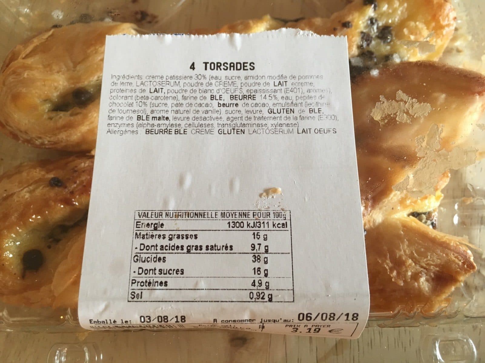Open Food Facts Torsades packshot