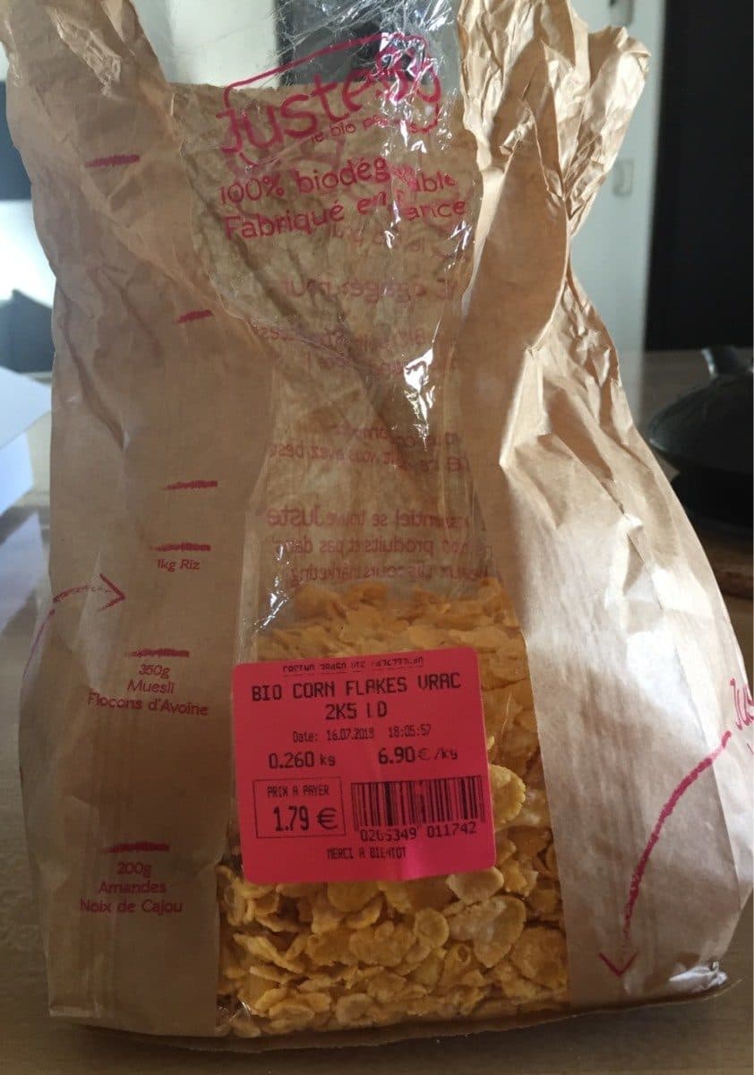 Open Food Facts Corn flaks vrac packshot