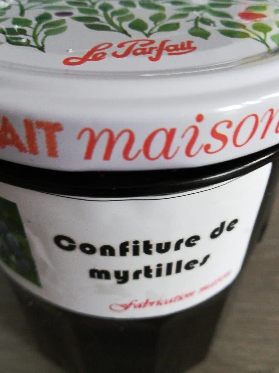 Open Food Facts Confiture de myrtilles packshot