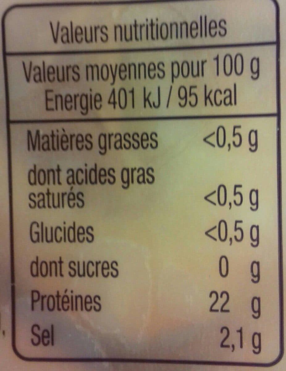 Open Food Facts Crevettes sauvages cuites packshot