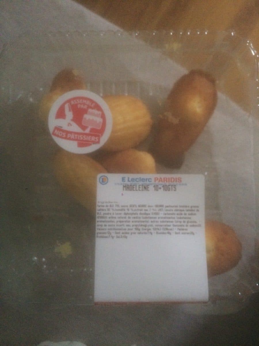 Open Food Facts Madeleine packshot
