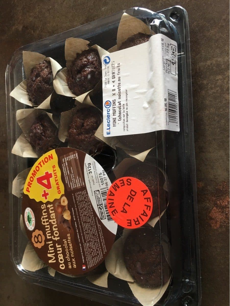 Open Food Facts Mini muffins fondant packshot