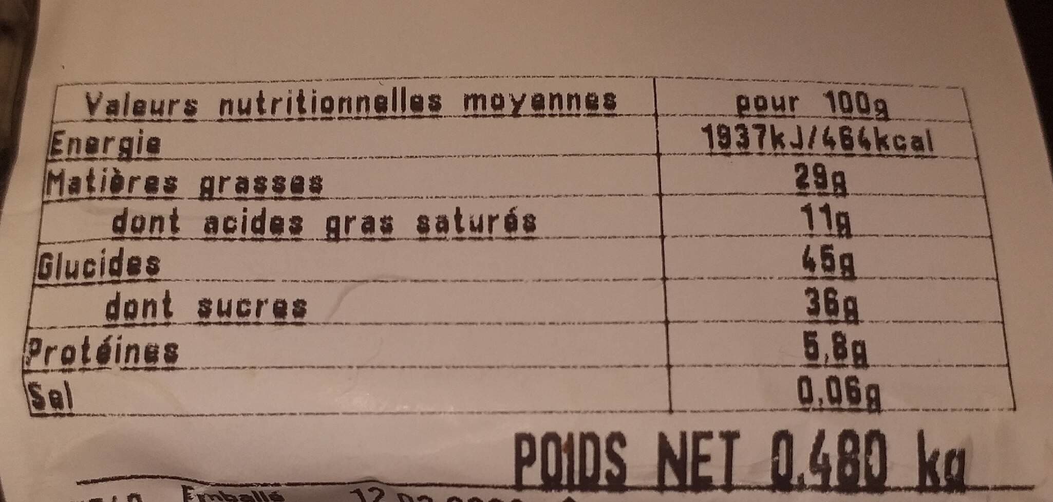 E.Leclerc Brownies décongelé X6 packshot