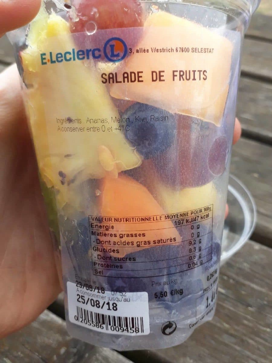 ELeclerc Salade de fruits packshot