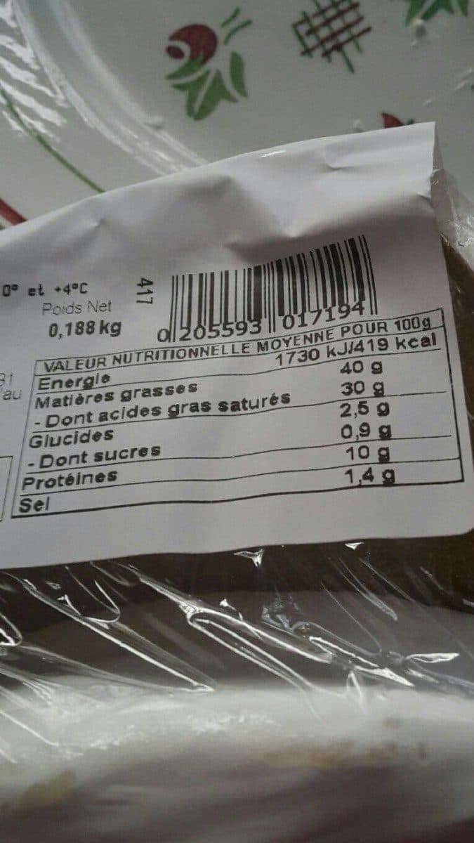Open Food Facts Fromage de Chevillon packshot