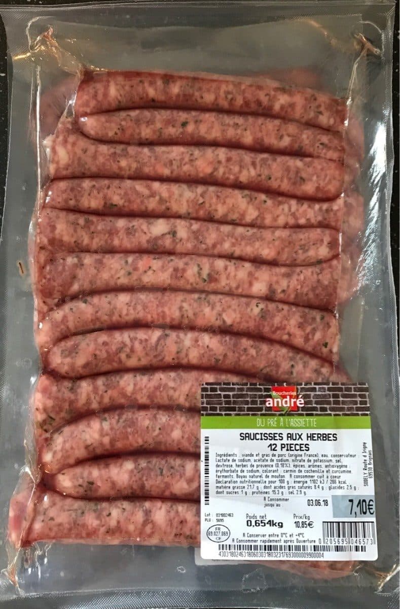 Open Food Facts Sauces aux Herbes packshot