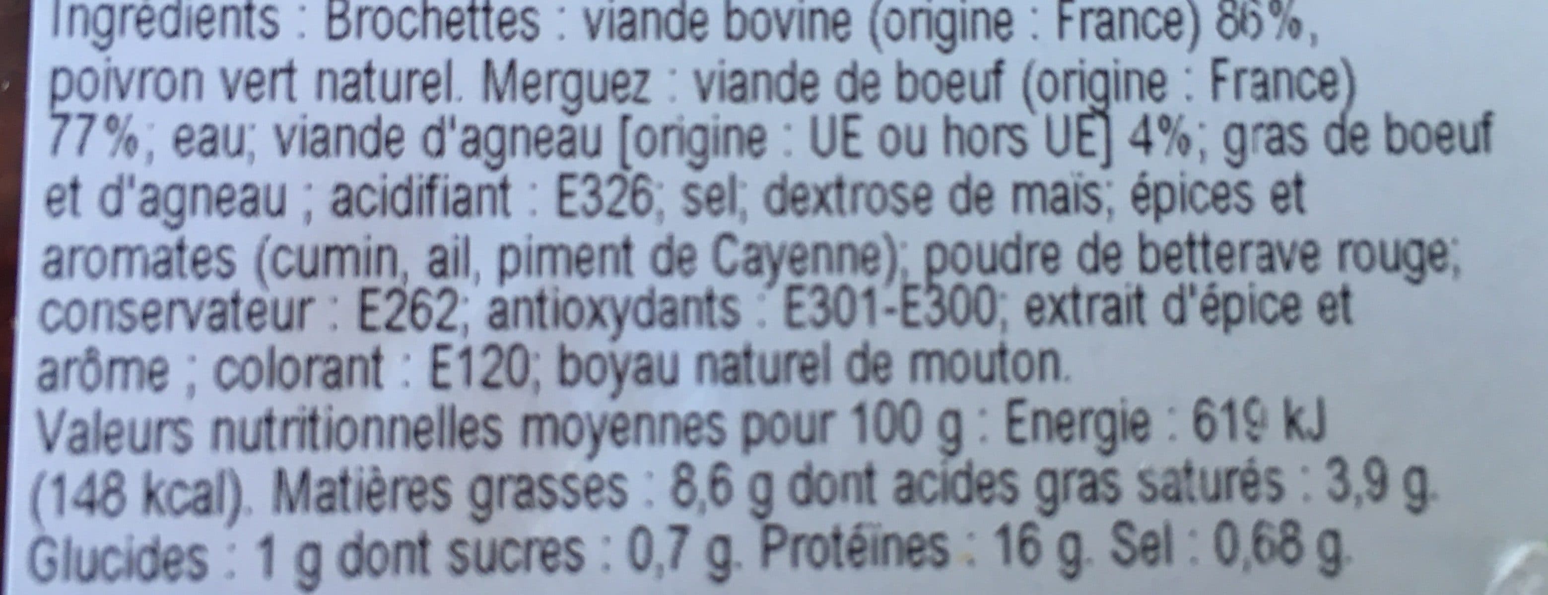 Open Food Facts Plateau barbecue Boeuf packshot