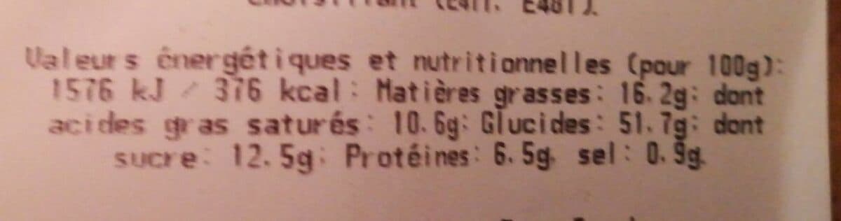 Open Food Facts Brioche Coupe packshot