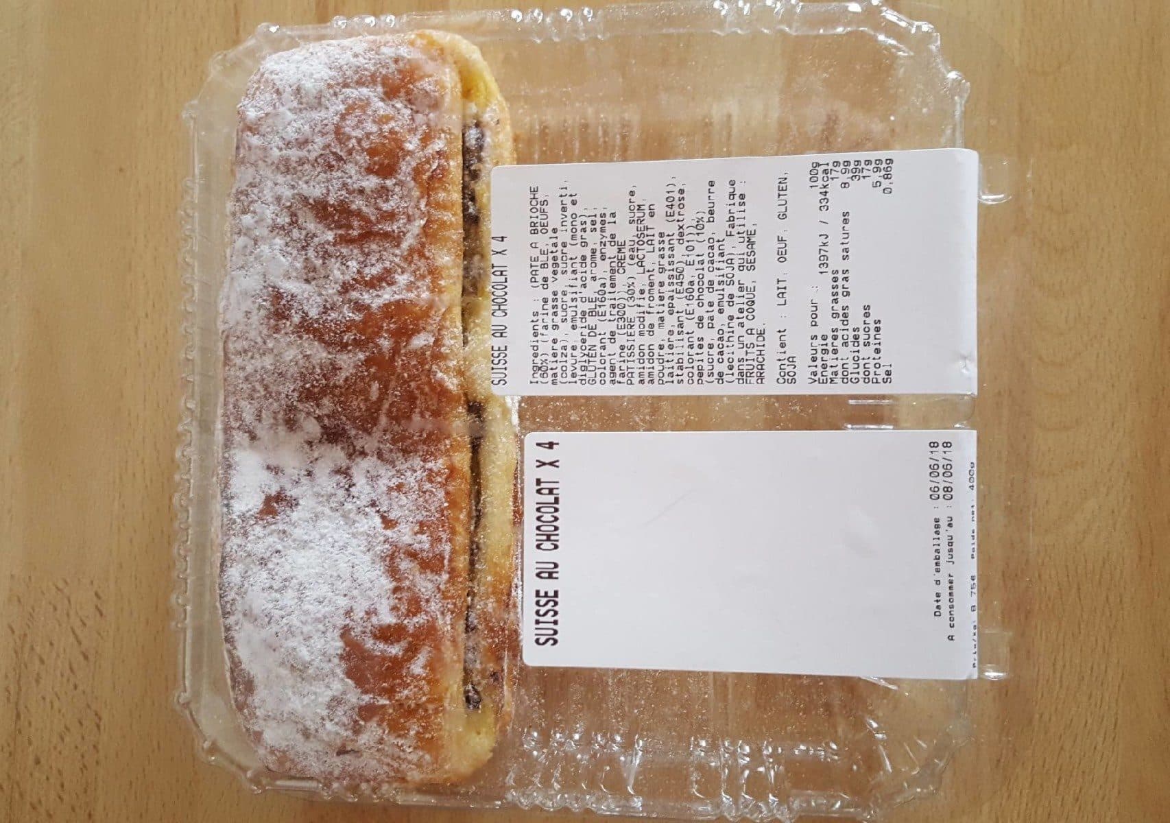 Open Food Facts Suisse au chocolat packshot