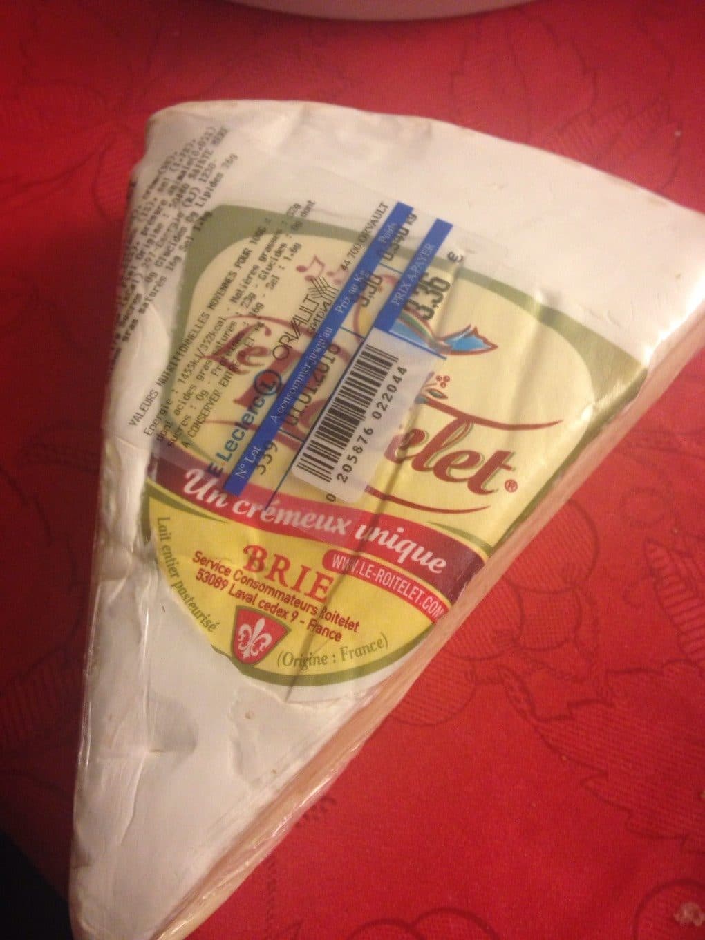 Le Roitelet Brie packshot