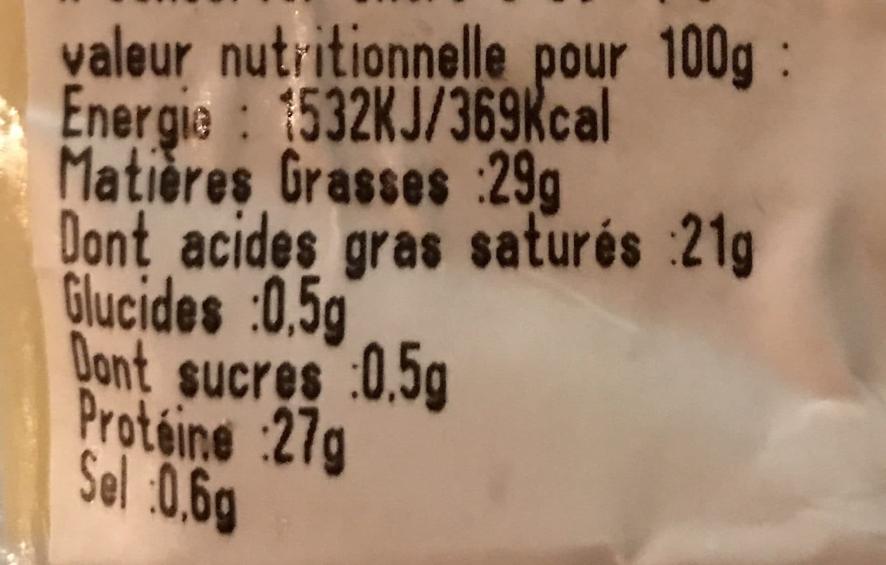 Leclerc Emmental president packshot