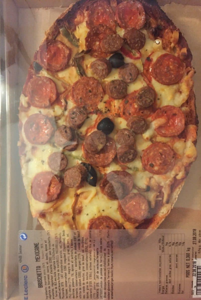 Open Food Facts Bruschetta mexicaine packshot