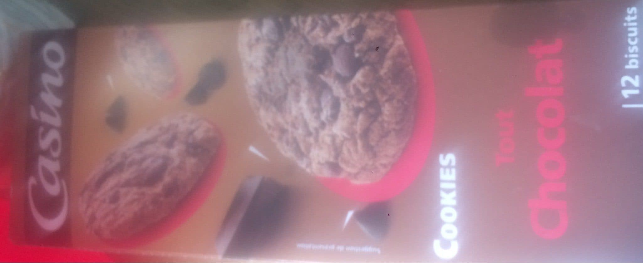 Open Food Facts Cookies tout chocolat packshot