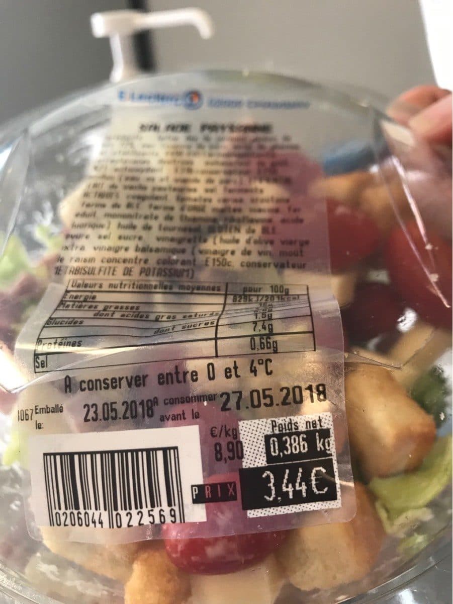 Open Food Facts Salade paysanne packshot