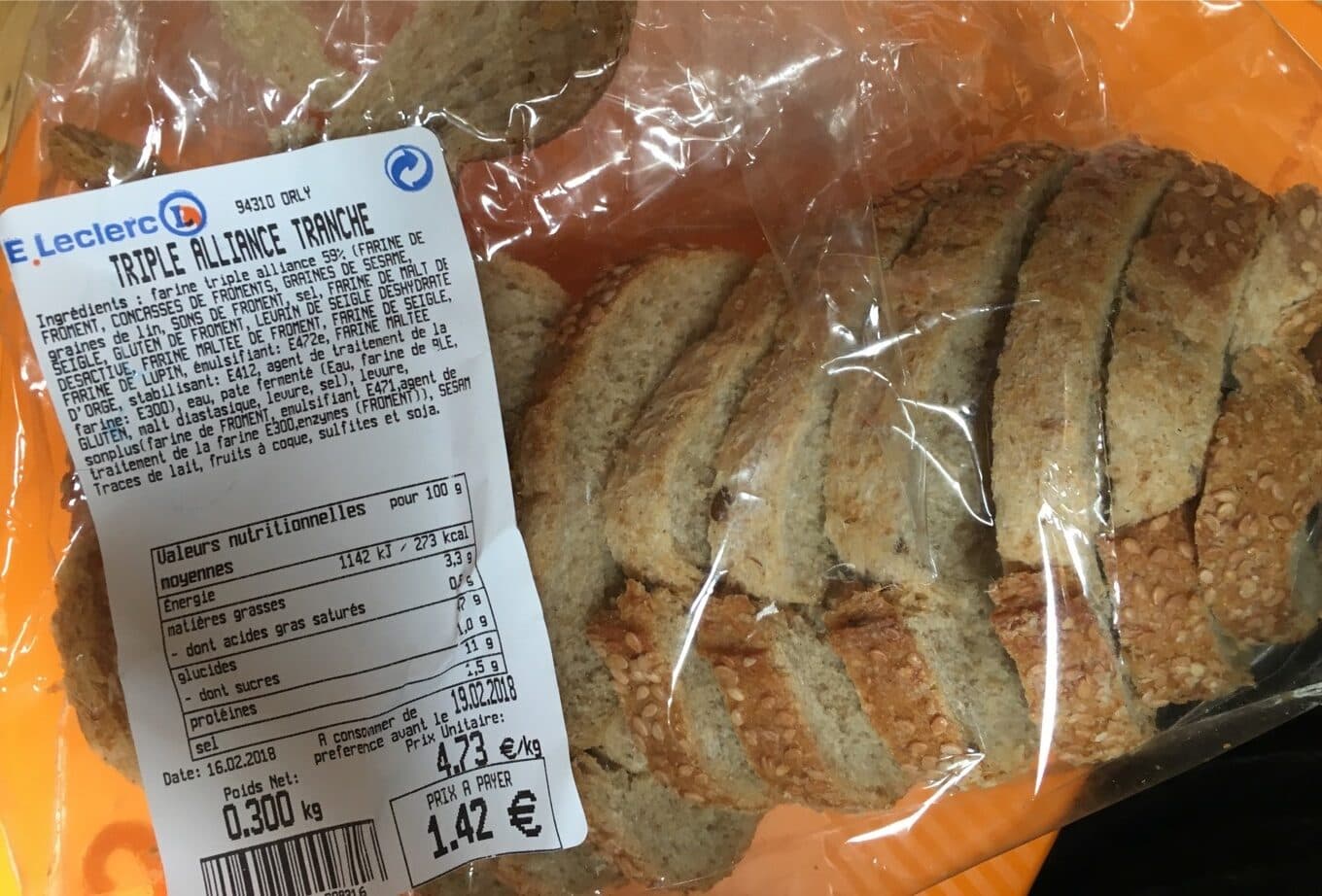 E.Leclerc Triple Alliance Tranche packshot
