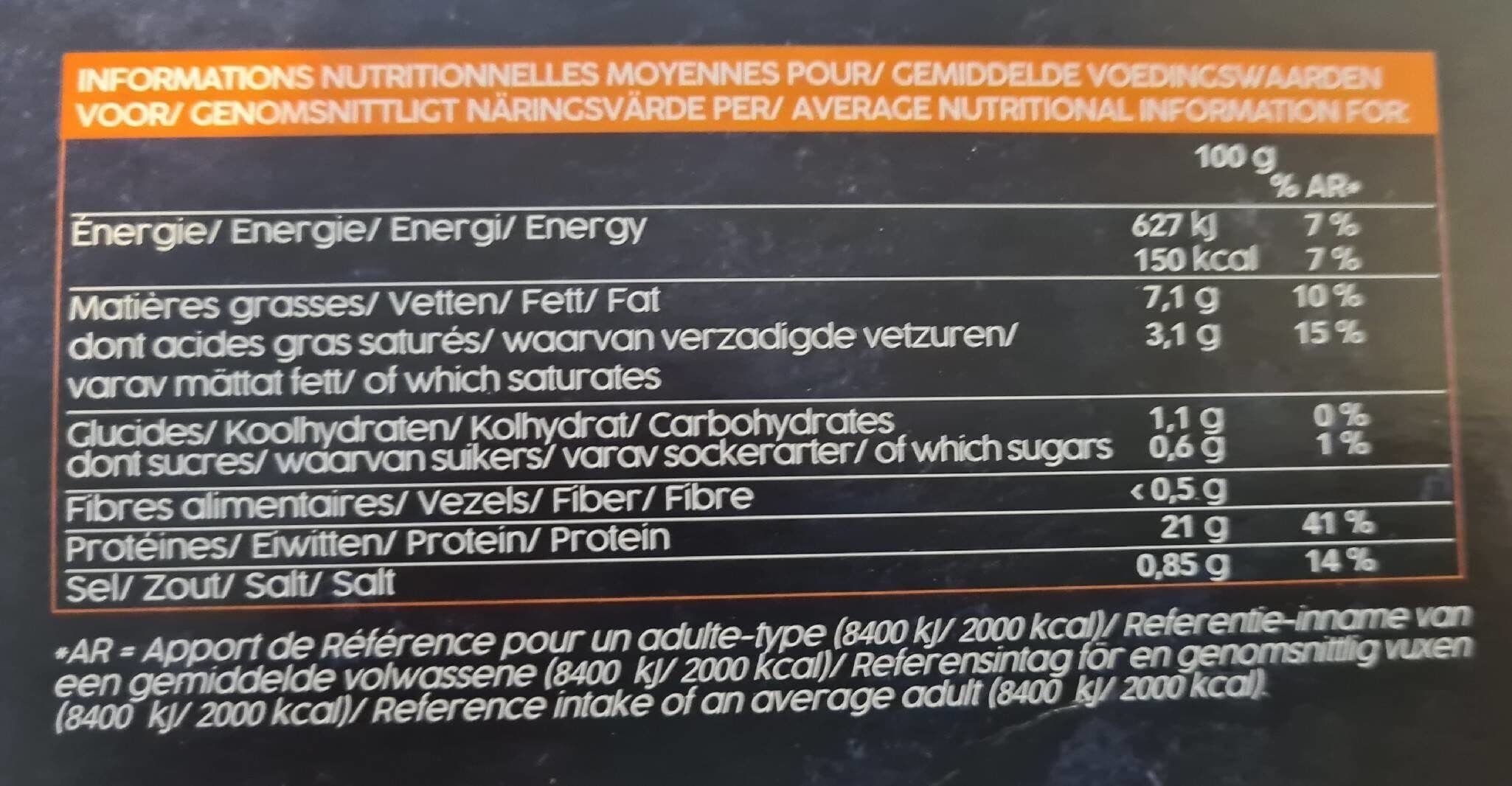 Open Food Facts Souris d'agneau cuite dans son jus au thym packshot
