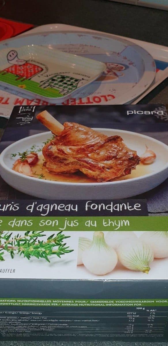 Open Food Facts Souris d'agneau fondante packshot