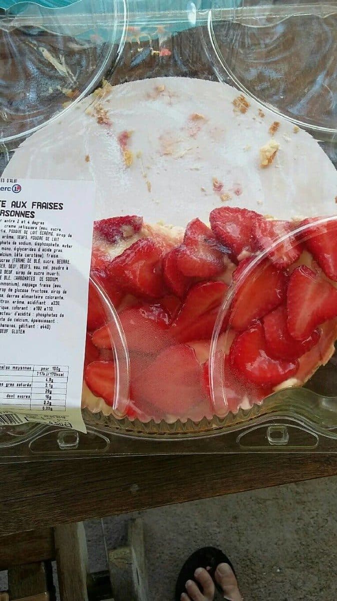 Open Food Facts Tarte aux fraises packshot