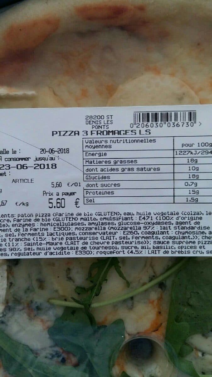Open Food Facts Pizza packshot