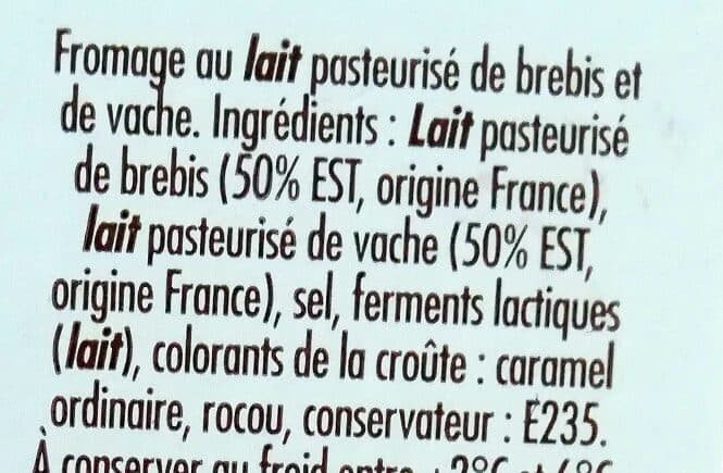 Istara La Tomme du Pays Basque packshot