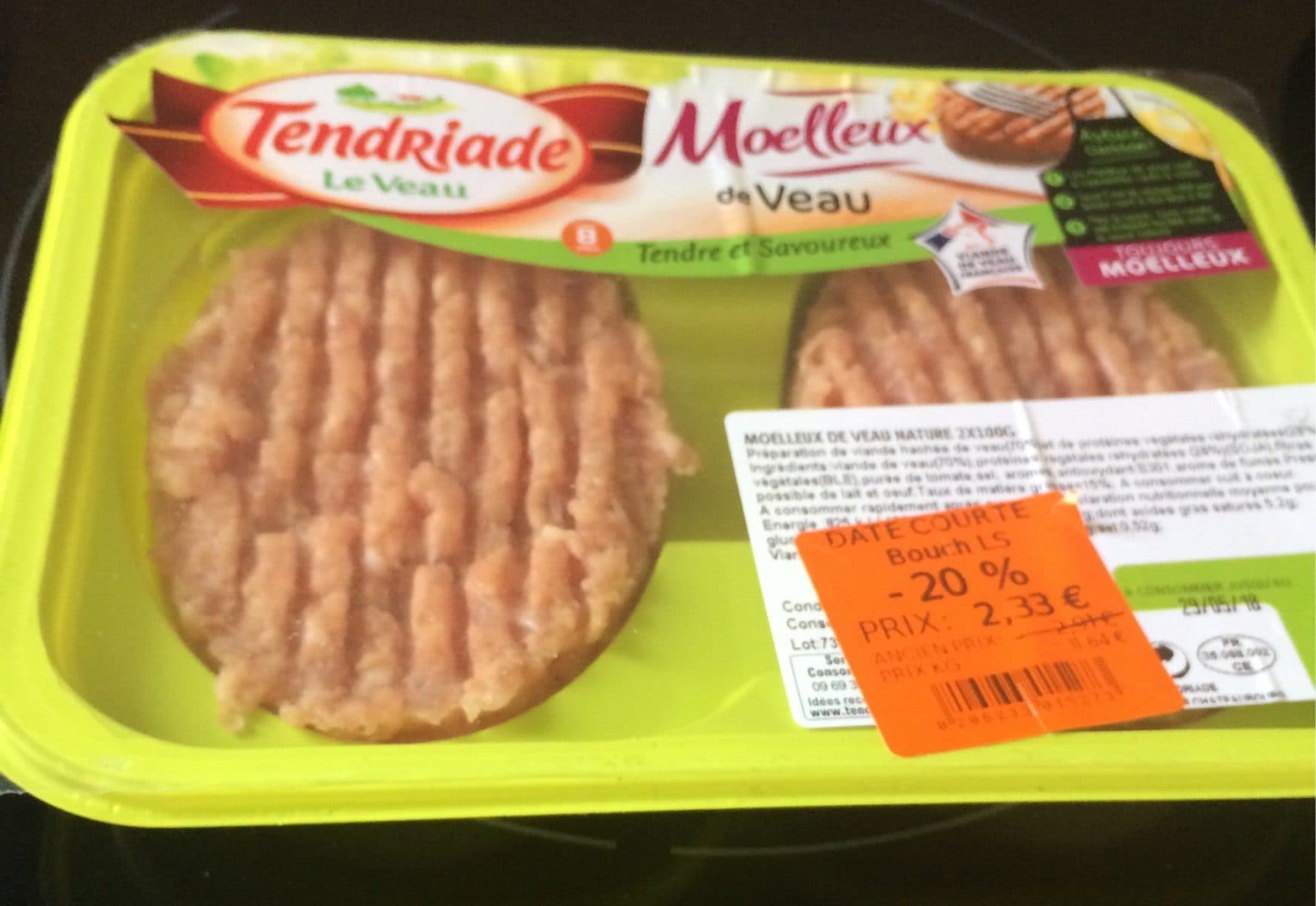Open Food Facts Moelleux de veau packshot