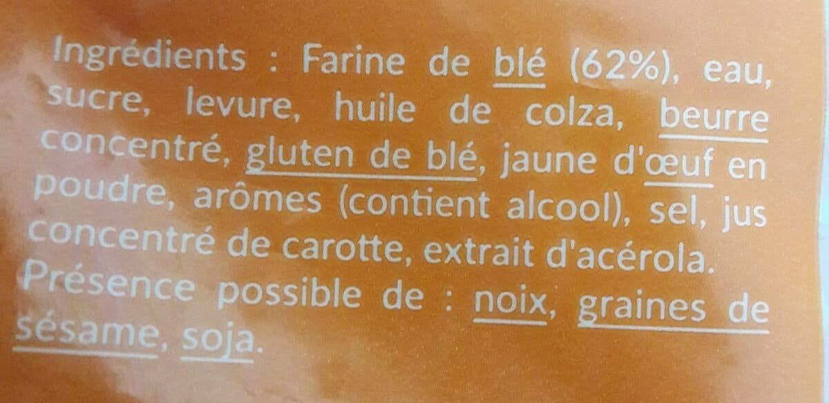 Jacquet 4 baguettines viennoises packshot