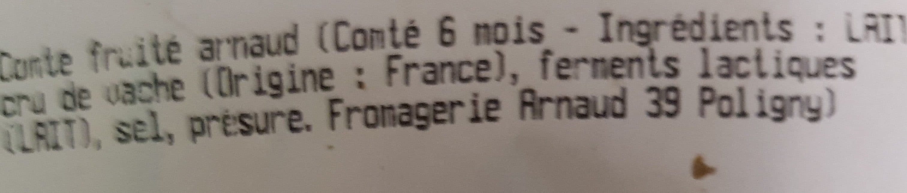 Leclerc Comte 8 mois juraflore packshot