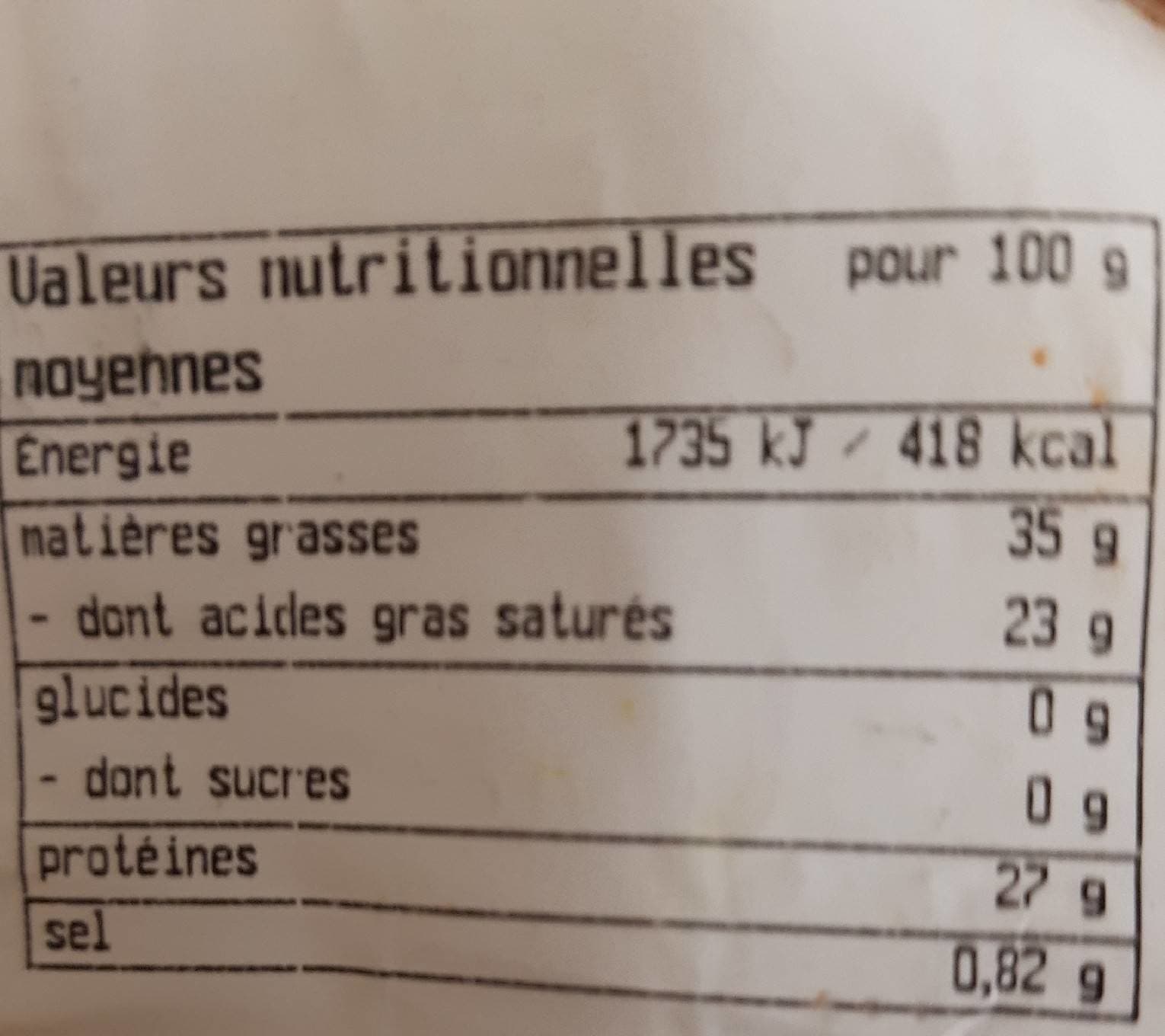 Leclerc Comte 8 mois juraflore packshot