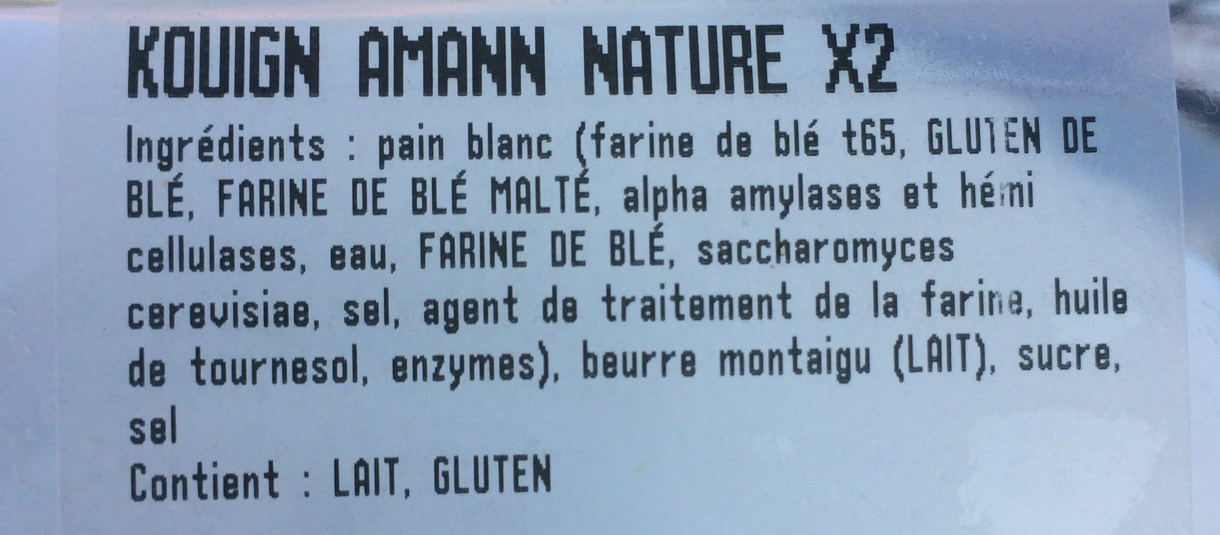 Open Food Facts Kouign Amann packshot