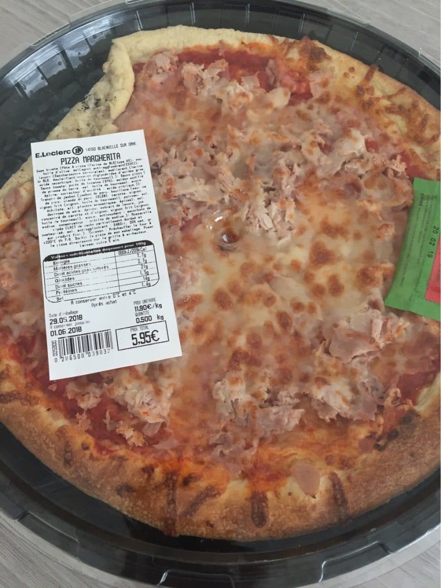 Open Food Facts Pizza margherita packshot