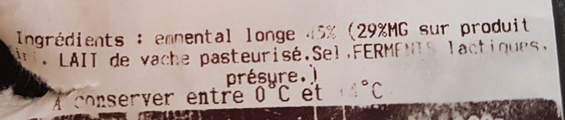 Leclerc emmental packshot