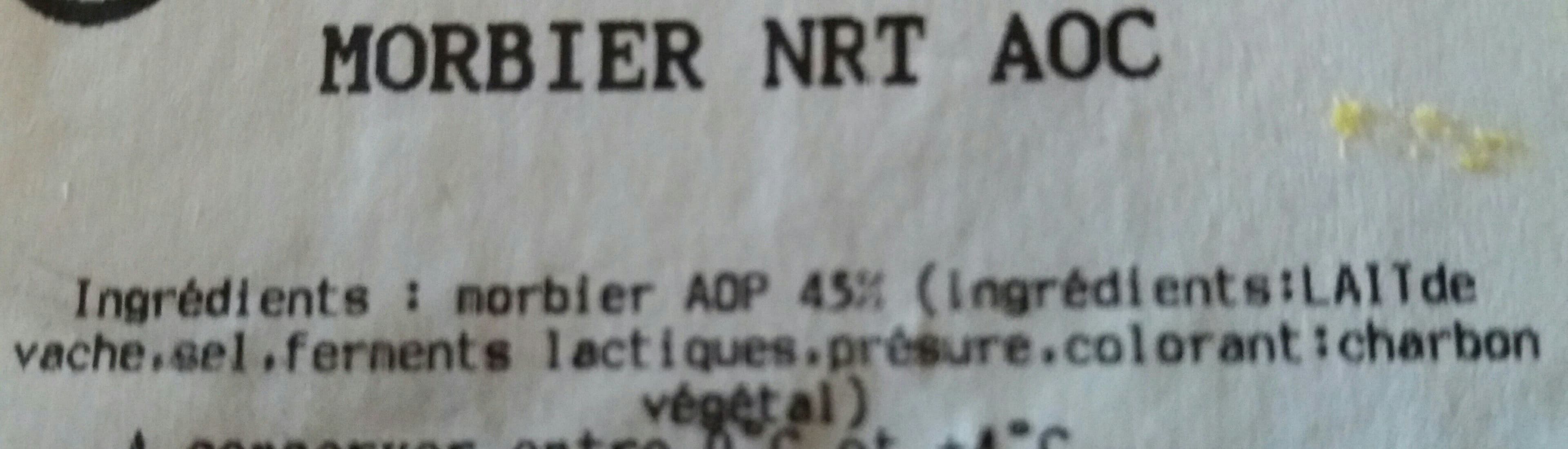 Open Food Facts Morbier NRT AOC packshot