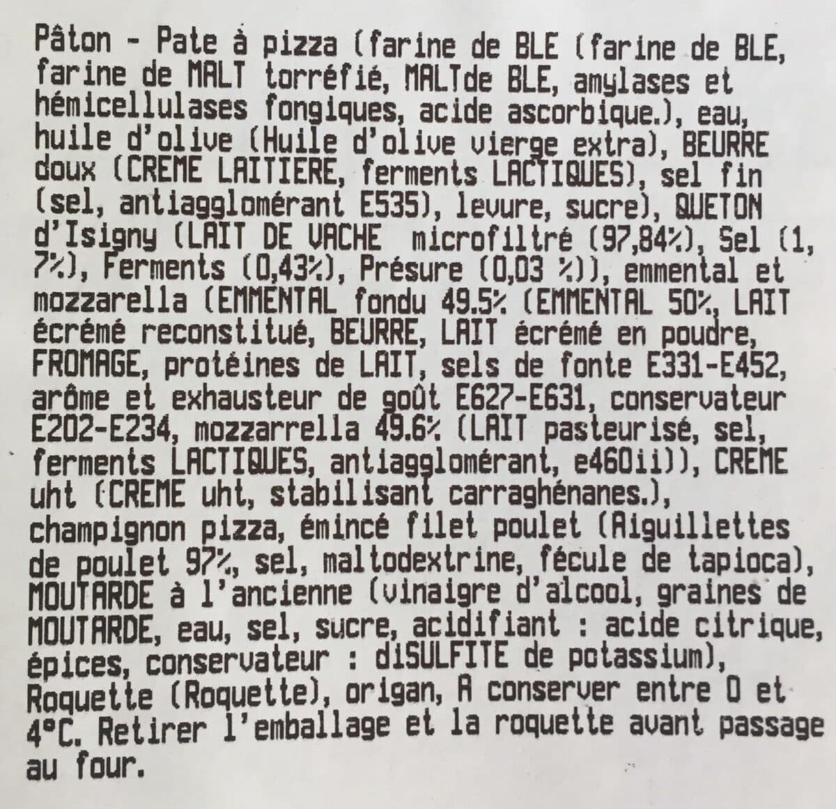 Leclerc pizza fermiere leclerc packshot