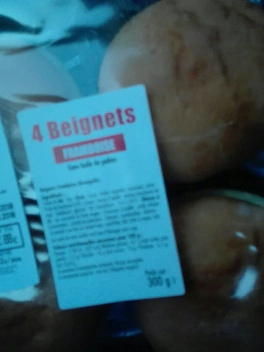 Open Food Facts Beignets framboise packshot