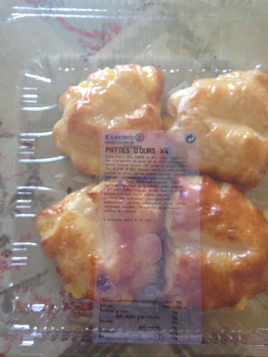Open Food Facts Pattes d'ours packshot
