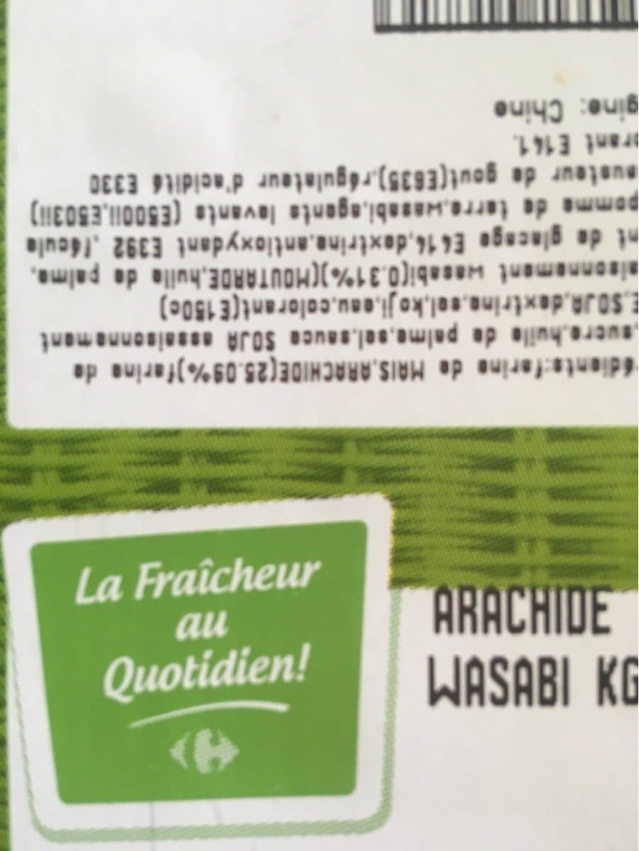 Open Food Facts Arachide wasabi packshot
