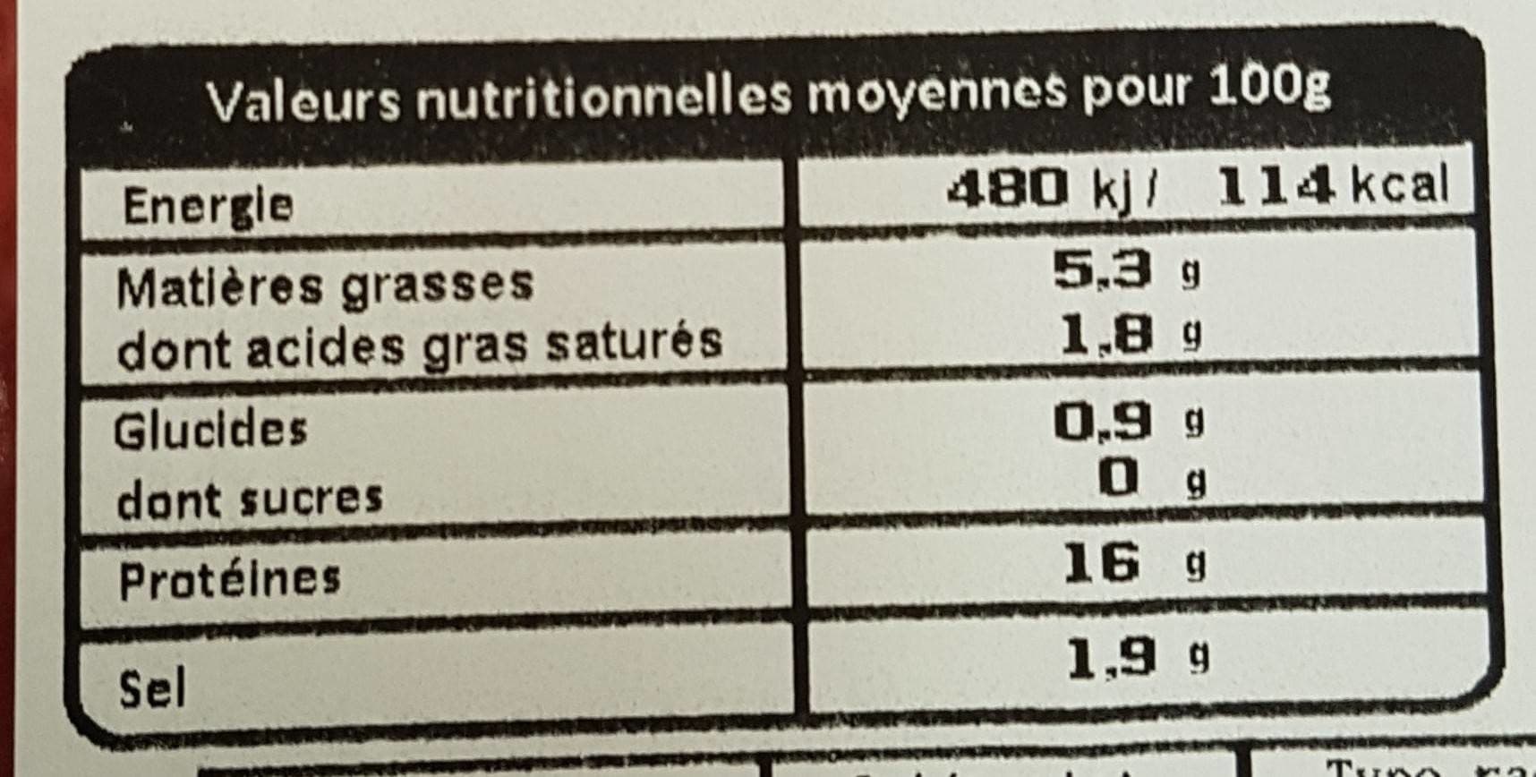 Leclerc Saucisse de veau packshot