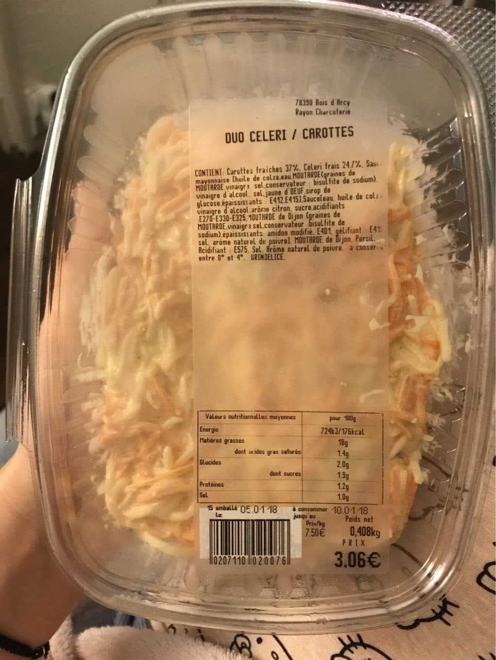 Leclerc Duo céleri/carotte packshot