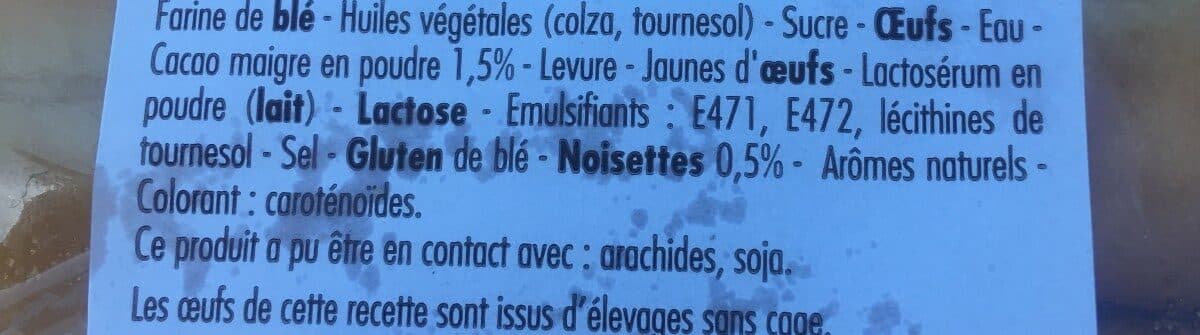 Open Food Facts Beignets chocolats noisette packshot