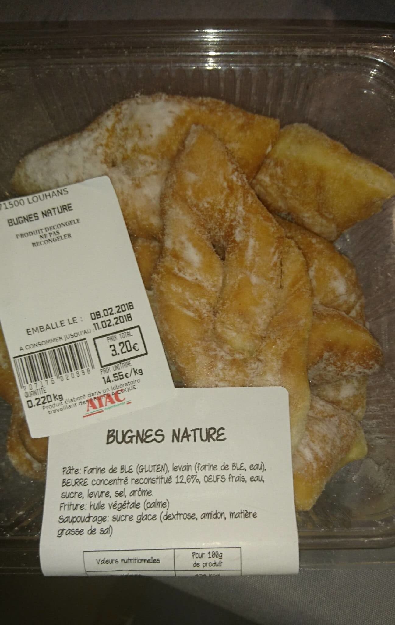 Atac Bugnes nature packshot