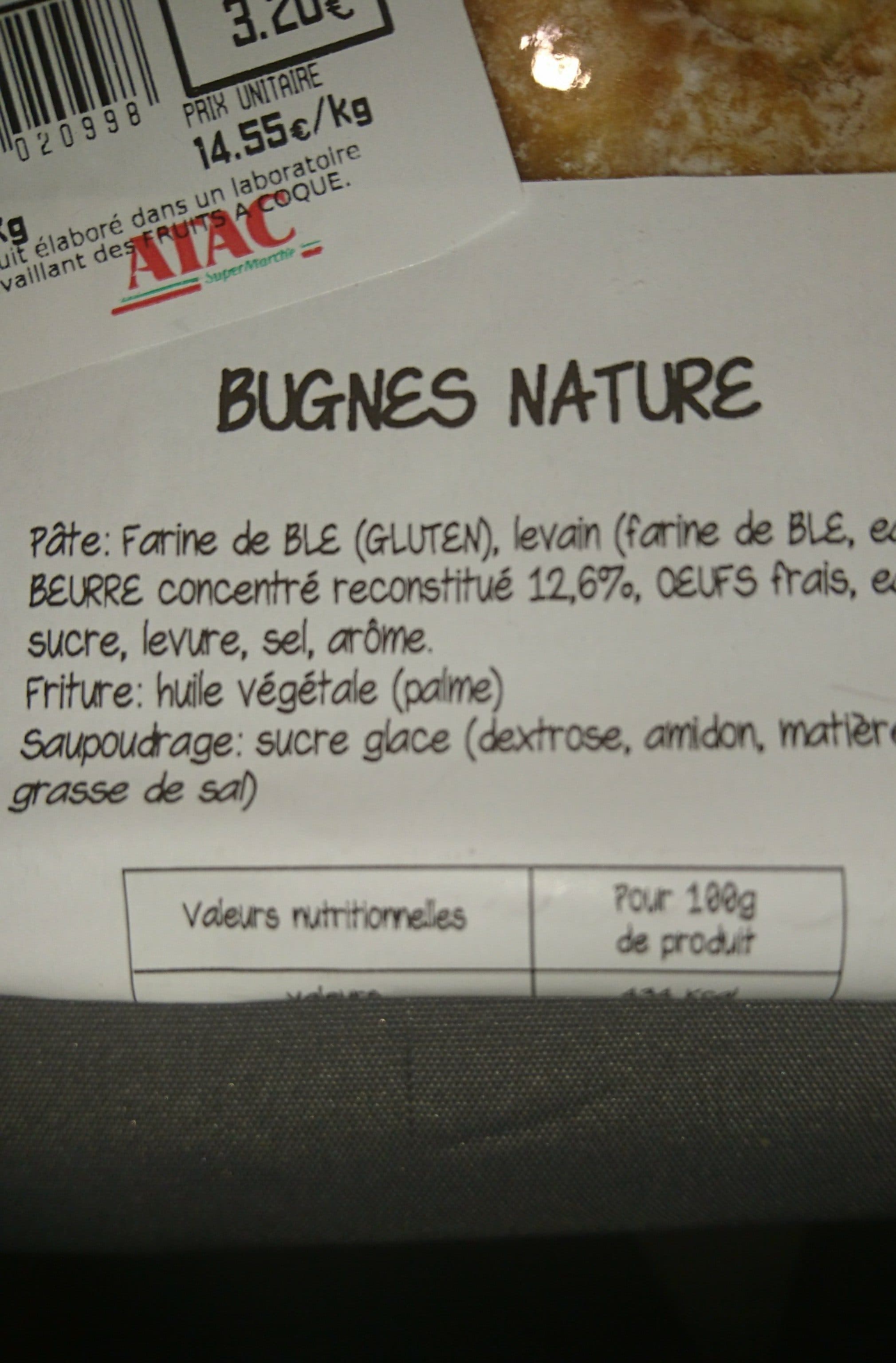 Atac Bugnes nature packshot